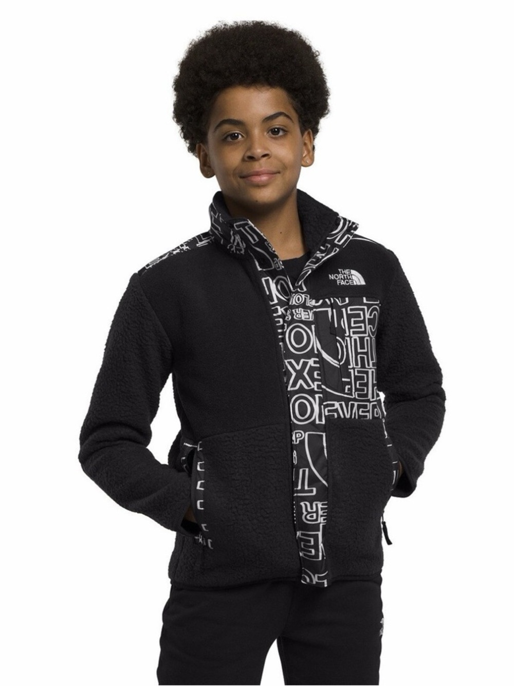 North Face fleece jacket (8-10)